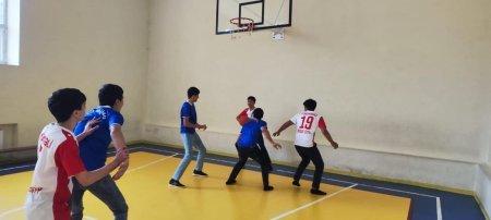 Basketbol idman növü üzrə məşğələ keçirilmişdir