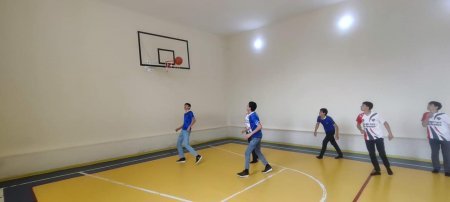 Basketbol idman növü üzrə məşğələ keçirilmişdir
