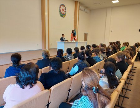 Məktəbəqədər təhsil müəssisələrində təhsil alan uşaqların valideynləri ilə görüş keçirilib