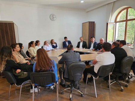 "Korrupsiyadan azad mühit və şəffaflıq" mövzusunda maarifləndirici seminar keçirilib