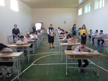 VI sinif şagirdlərinə sınaq məqsədilə monitorinq təşkil olunub