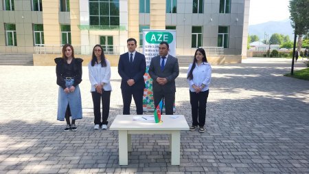 “Yaşıl dünya naminə həmrəylik ili” çərçivəsində etüd mövzusunda rəsm müsabiqəsi keçirilib