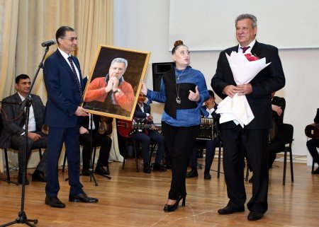 Bədii qiraət ustasının yubiley gecəsi təşkil edilib