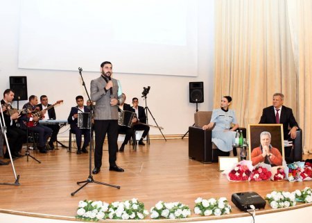 Bədii qiraət ustasının yubiley gecəsi təşkil edilib