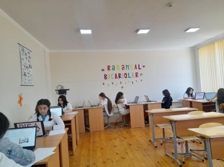 Yevlaxda PISA 2025 –in sınaq mərhələsi keçirilib 