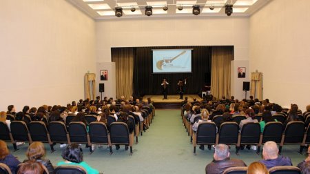 "Uşaq və Gənclər arasında I Regional Aşıq sənəti müsabiqəsi”nin yekun konserti və mükafatlandırma mərasimi keçirilib