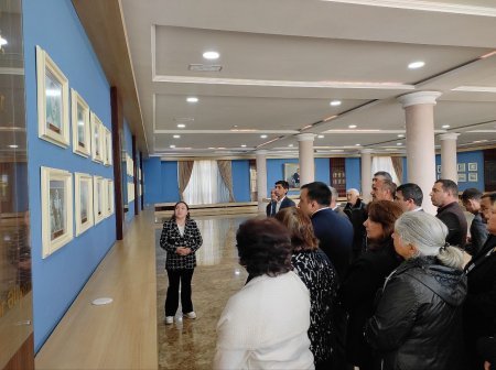 “18 may Beynəlxalq Muzey Günü” ilə əlaqədar olaraq Gədəbəy rayon Heydər Əliyev Mərkəzində Mədəniyyət müəssisələrinin birgə iştirakı ilə tədbir təşkil edilib