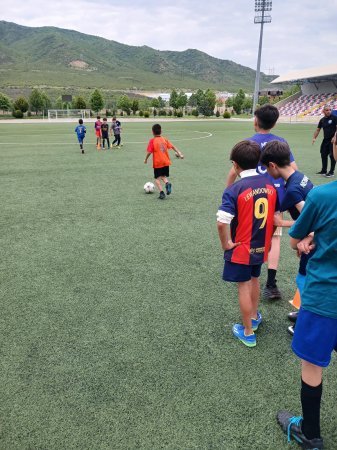 "İdman hamı üçün" layihəsi çərçivəsində futbol idman növü üzrə məşğələ təşkil olunmuşdur