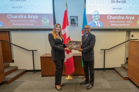 Kanada parlamentində 28 May - Müstəqillik Günü münasibətilə bayram tədbiri keçirilib