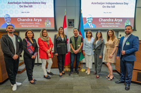 Kanada parlamentində 28 May - Müstəqillik Günü münasibətilə bayram tədbiri keçirilib