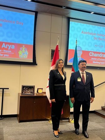 Kanada parlamentində 28 May - Müstəqillik Günü münasibətilə bayram tədbiri keçirilib