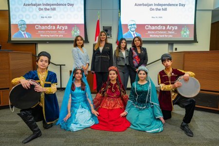 Kanada parlamentində 28 May - Müstəqillik Günü münasibətilə bayram tədbiri keçirilib