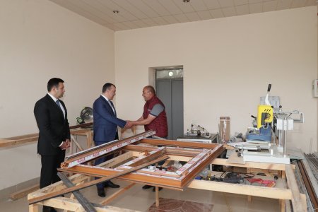 Gədəbəydə özünüməşğulluq proqramı çərçivəsində qurulmuş təsərrüfatlara baxış olub