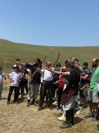 Ağdaş mədəniyyət müəssisələrinin əməkdaşları beynəlxalq folklor festivalında iştirak ediblər