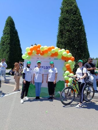 Təhsil işçilərimiz "ECOVELOFEST"-də iştirak ediblər