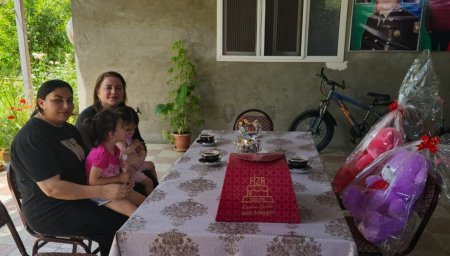1 İyun-Uşaqların Beynəlxalq Müdafiəsi Günü ilə əlaqədar məktəbəqədər yaşlı uşaqlar ziyarət edilmişdir