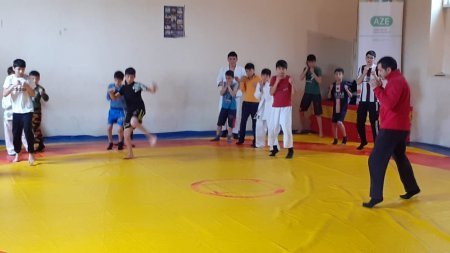  “Şərq döyüş növləri” üzrə ustad dərsi təşkil olunub