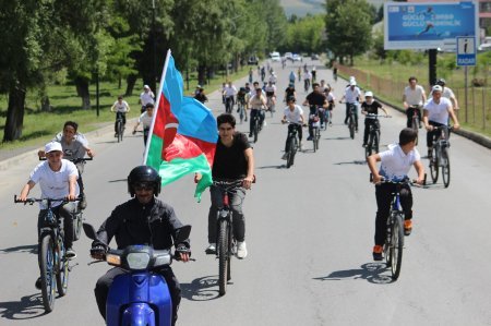 “03 İyun-Dünya Velosiped Günü” münaibətilə veloyürüş keçirildi