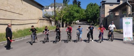 Şamaxı şəhərində veloyürüş təşkil etmişdir