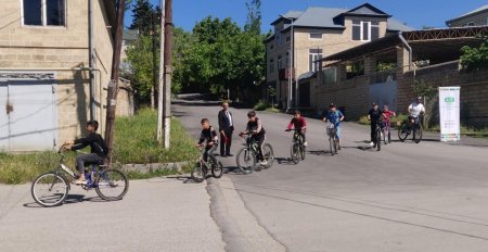 Şamaxı şəhərində veloyürüş təşkil etmişdir