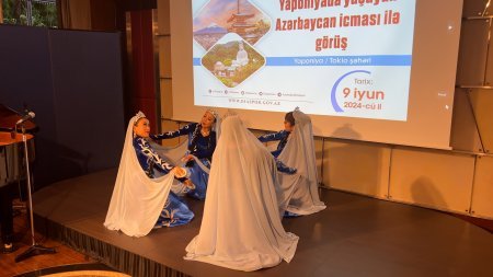 Tokio şəhərində Yaponiyada yaşayan azərbaycanlı və yapon incəsənət ustalarının iştirakı ilə konsert keçirilib