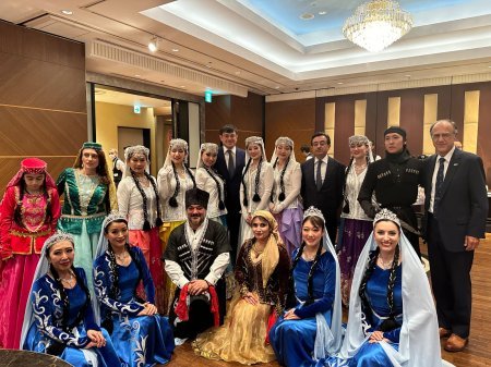 Tokio şəhərində Yaponiyada yaşayan azərbaycanlı və yapon incəsənət ustalarının iştirakı ilə konsert keçirilib