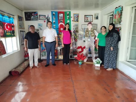 Ağdaş, Göyçay, Kürdəmir, Ucar və Zərdab rayonlarında Şəhid ailələri ziyarət olunmuş, bayram sovqatı təqdim edilmişdir