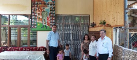 Ağdaş, Göyçay, Kürdəmir, Ucar və Zərdab rayonlarında Şəhid ailələri ziyarət olunmuş, bayram sovqatı təqdim edilmişdir