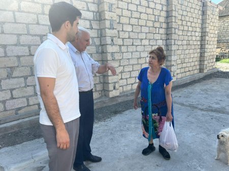 Ağdaş, Göyçay, Kürdəmir, Ucar və Zərdab rayonlarında Şəhid ailələri ziyarət olunmuş, bayram sovqatı təqdim edilmişdir