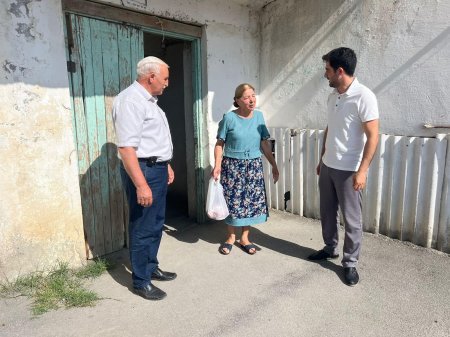 Ağdaş, Göyçay, Kürdəmir, Ucar və Zərdab rayonlarında Şəhid ailələri ziyarət olunmuş, bayram sovqatı təqdim edilmişdir