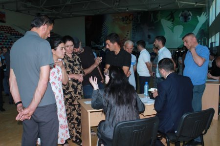 Qobustan rayonunda baş tutan əmək yarmarkasında Dağlıq Şirvan Regional Mədəniyyət İdarəsi də iştirak edib