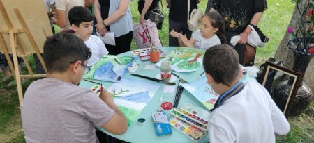 "Təbiəti sevək, qoruyaq!" adlı rəsm müsabiqəsi keçirilib