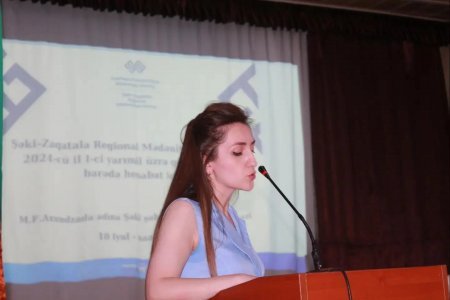 Şəki-Zaqatala  Regional Mədəniyyət İdarəsinin 2024-cü ilin I-ci yarımili üzrə hesabat iclası keçirilib