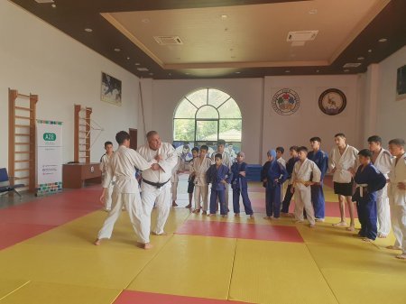 "İdman hamı üçün" layihəsi çərçivəsində cüdo idman növü üzrə ustad dərsləri keçirildi