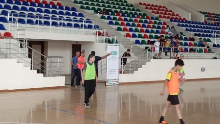 "İdman hamı üçün" layihəsi çərçivəsində minifutbol üzrə ustad dərsi təşkil olunub
