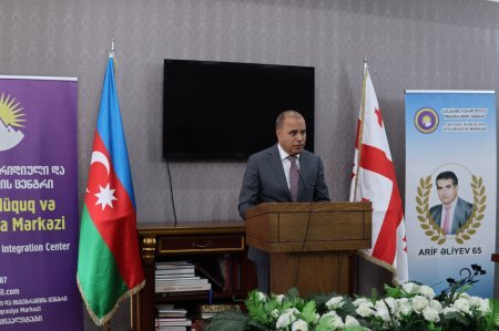 Gürcüstanda Arif Əliyevin 65 illiyinə həsr olunmuş anım tədbir keçirilib
