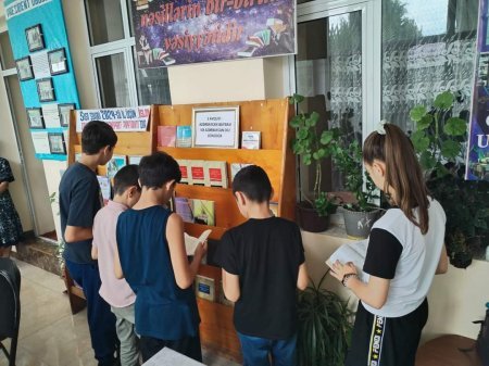 1 avqust "Azərbaycan Əlifbası və Azərbaycan Dili Günü" ilə əlaqədar silsilə tədbirlər keçirilib