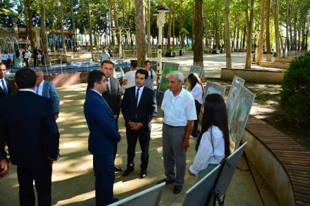 “Fırçadakı dünyam” adlı rəsm sərgisi keçirilib