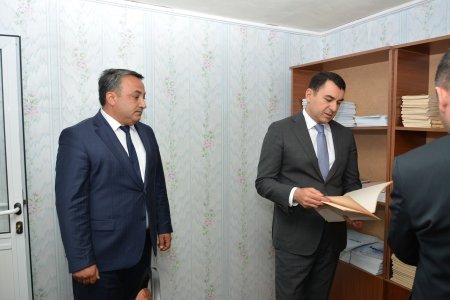Mədəniyyət naziri Gədəbəydə müəssisələrə baxış keçirib
