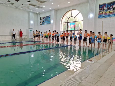 "İdman hamı üçün" layihəsi çərçivəsində üzgüçülük üzrə kütləvi idman tədbiri keçirildi