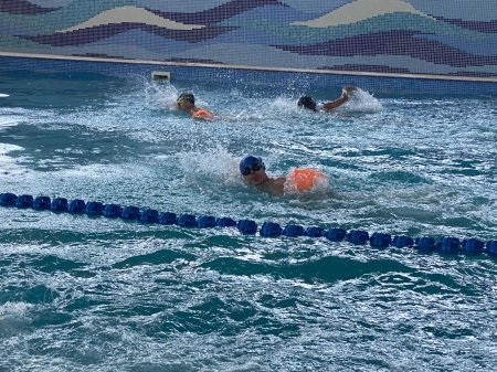 “İdman hamı üçün” layihəsi çərçivəsində üzgüçülük  üzrə kütləvi idman tədbiri keçirilib