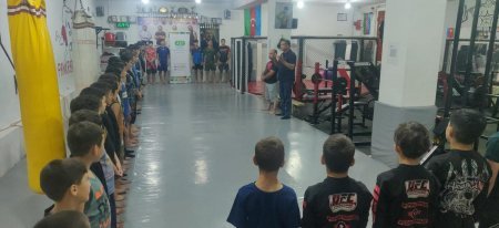 "Şamaxı" İdman Klubunda MMA idman növü üzrə ustad dərsləri təşkil olundu
