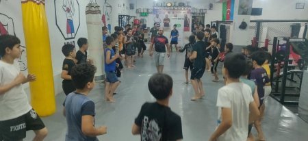 "Şamaxı" İdman Klubunda MMA idman növü üzrə ustad dərsləri təşkil olundu
