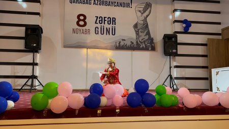 "Bu Zəfərin mübarəkdir, ey Vətən! " adlı tədbir təşkil edilib