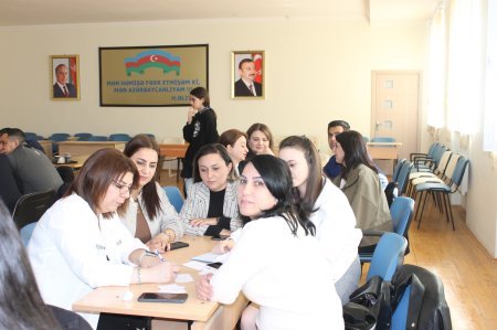Mingəçevirdə təhsil işçiləri arasında intellektual yarış keçirilib