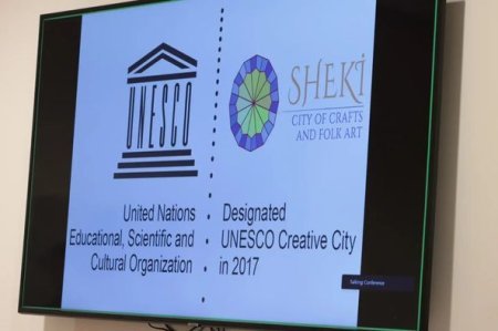 Şəki-Zaqatala Regional Mədəniyyət İdarəsi "31 oktyabr BMT-nin Dünya Şəhərlər Gününə" həsr edilmiş dəyirmi masada iştirak edib