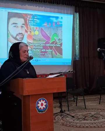 "Ölməz oğullar" adlı anım günü keçirilib