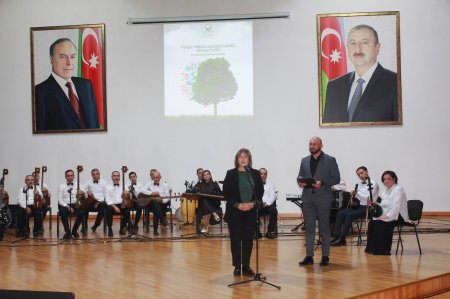 "Yaşıl dünya naminə media həmrəyliyi" adlı konfrans-konsert keçirilib