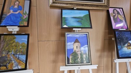 “Könülün dünyası” adlı rəsm sərgisi keçirilib