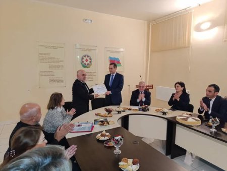 Uzun illər Mingəçevir şəhərinin Tarixi Muzeyinin direktoru vəzifəsində çalışmış Nofər Məmmədəli oğlu Məmmədəliyevlə görüş keçirilib